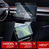 Tempered Glass Film Protector for New Tesla Model 3 Highland 2024 / Model Y Launch 2025 Rear Row Center Control Protective