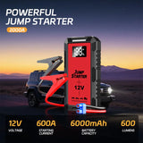 Super Car Emergency Jumper Portable 12V Battery Booster Starting Device Charger Jump Starter Minus Two