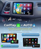 Android 15 QLED Multimedia Head Unit for Honda HR-V 2013–2019