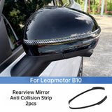 For Leapmotor C10 C16 B10 Car Rearview Mirror Anti Collision Strip Anti Scratch Protector Exterior Modification Accessories