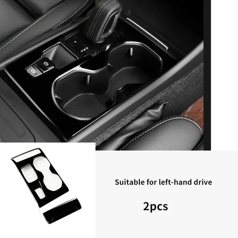 Rear Air Outlet Trim Stainless Steel for Volvo XC40 Car Interior Accessory LINGLUYANG 2pcs 1