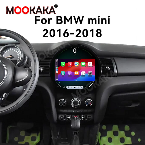 Android 14 Multimedia Head Unit for Mini Cooper 2016-2018 Android Head Unit Aotsr 4GB 64GB Eight Core