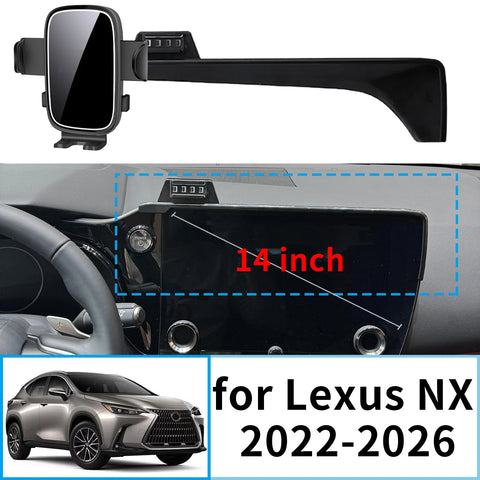 Smart Wireless Fast Charging Phone Mount for Lexus NX 2022–2026 Car Phone Holder OEM