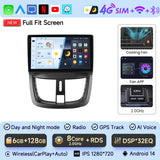Wireless CarPlay Android Multimedia Unit for Peugeot 207 2008–2014