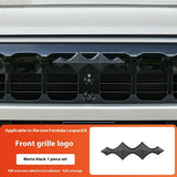 For Leopard 8 Byd Formula Leopard 8 Black Warrior Logo Decals Head Rear Black Logo Front Back Car Logo Upgrade