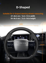 Breathable Carbon Fiber Wheel Cover for Lancia