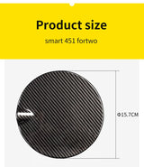 Carbon Fiber Fuel Tank Cap for Smart 451