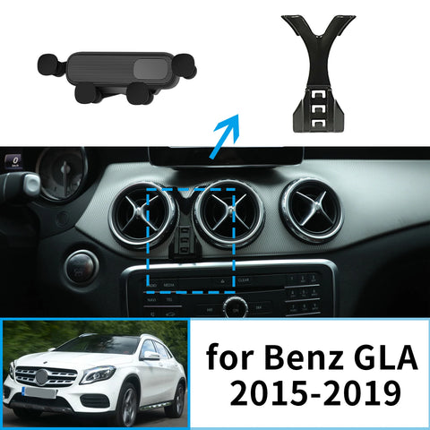 Smart Wireless Fast Charging Phone Holder for Mercedes GLA 2015–2019 Car Phone Holder CATUSIKI