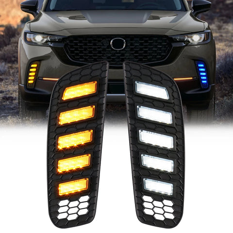 Dynamic DRL Turn Signal Lights for Mazda CX-50 Car Interior Accessory MAGIC COLORM