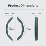 Wave-Shaped Steering Wheel Cover for Citroen C3 C4