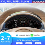 Digital LCD Instrument Cluster for Porsche Cayenne 2010–2017 Android Head Unit Aotsr