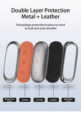 Car Key Case For Li Lixiang L7 L8 L9 2022 2023 Aluminum Alloy Car Key Case Shell