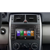 7-Inch Android Head Unit with Wireless CarPlay for Mercedes B200