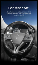 Carbon Fiber Wheel Cover for Maserati Ghibli 2018+ Car Interior Accessory Hocasen
