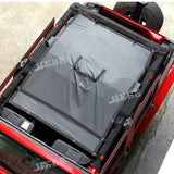 Roof Sunshade Cover Mat for Jeep Wrangler JK 2007-2017