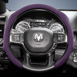 Premium Suede Snap-On Cover for Ram Steering