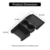 For Hyundai Tucson 2025 Electronic Transmission Center Console Lower Storage Box Organizer Tray Black Car Interior Accessory