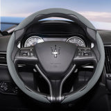 Quick Release Leather Wheel Cover for Maserati Models