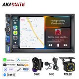 7 Inch Universal Double Din CarPlay Player Radio
