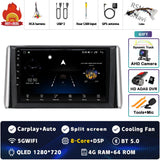 Android 15 Navigation Multimedia Player for Toyota RAV4 2018-2020