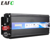 12V/24V DC To AC 220V Power Inverter Car Inverter Voltage Converter 2000W/3000W with USB Car Charger for Auto Home Car Invert