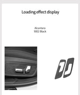 For BMW G20 G28 I3 (2020-) Made of Alcantara Seat Adjustment Buttons Panel Protection Trim Sticker Car Interior Tuning Accessory
