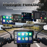 Wireless Motorcycle GPS Navigation with CarPlay for Universal Android Head Unit LBW