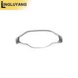 Center Console Silver Trim Frame for Volvo S60 Car Interior Accessory LINGLUYANG silvery