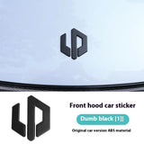 For Leapmotor C10 Car Blackening Modification Logo Letters Front Rear Badges Modification Sticker