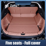 Leather Trunk Mat For Chery Tiggo 9 2025 2026 Full Coverage Rear Interior Special Accessory