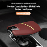 For Changan UNI-V (22-) & CS75 (24-) Original Leather Center Gear Shift Knob Cover Anti Scratch Car Interior Tuning Accessori