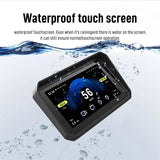 7 Inch Motorcycle GPS Android Auto CarPlay Unit Android Head Unit OEM