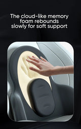 Lumbar Support Pillow for Office Chair Office Home Memory Foam Back Support Pillow for Car, Chair Cushions,Back Pain Relief