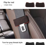 Leather Safety Belt Cover Pad Universal Fit Car Interior Accessory LINGLUYANG
