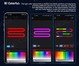RGB USB Symphony Ambient Lights with App Control for Tesla
