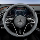 Segmented Leather Wheel Cover for Mercedes-Benz