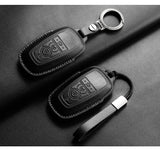 Leather Car Key Case Cover