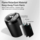 For Leading Lixiang L7 L8 L9 2022 2023 Car Ashtray Auto Pop Lid Portable Car Interior Ashtray with LED Light Car Interior Acc