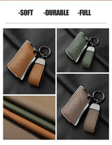Aluminum Alloy Goatskin Car Key Case Cover For Lexus Car Interior Accessory OEM