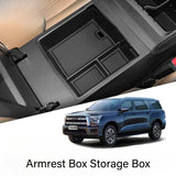 For Haval H5 2023 Car Armrest Box Storage Center Console Organizer Tray Non-slip Stain-resistant Armrest Box Storage OEM