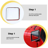 Chrome Interior Trim Kit for Jeep Wrangler JK 12-17 Car Interior Accessory HEBE