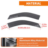Aluminum Alloy Window Vent for Tahoe Suburban 2024 Car Interior Accessory HEBE