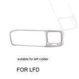 Stainless Console Frame Trim for Volvo S60 V60 Car Interior Accessory LINGLUYANG