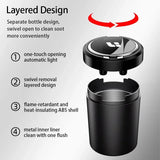 For Leading Lixiang L7 L8 L9 2022 2023 Car Ashtray Auto Pop Lid Portable Car Interior Ashtray with LED Light Car Interior Acc