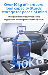 Magnetic Phone Mount Car Backseat Table with Universal Foldable Design