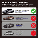 For Tesla New Model Y Launch 2025 Front and Back Trunk Mat TPE Carpet Waterproof Weather-Resistant Pads Trunk Mat Teksy