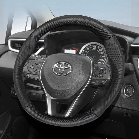 Anti-Slip Carbon Fiber Wheel Cover for Toyota Cars Car Interior Accessory Hocasen