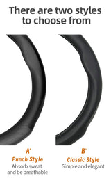 Mini Ultra-Thin Breathable Leather Wheel Cover