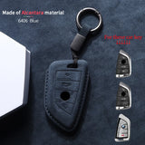 Suede car key case for BMW for 1 3 5 7 Series x1 x3 x5 x7