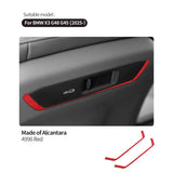 Front Seat Rear Panel Decoration Cover Trim Stickers for BMW X3 G485 G48